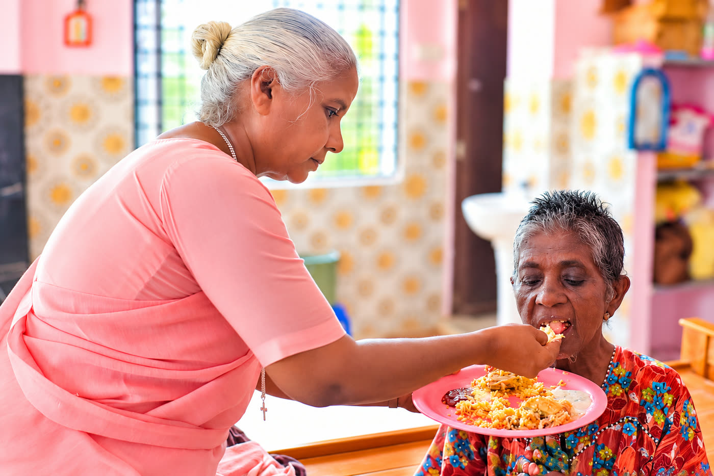 Assisted Hand-Fed Meals